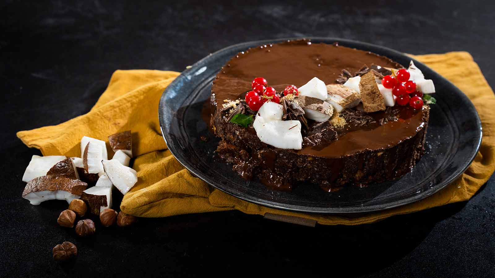 Vegan Plazma chocolate cake