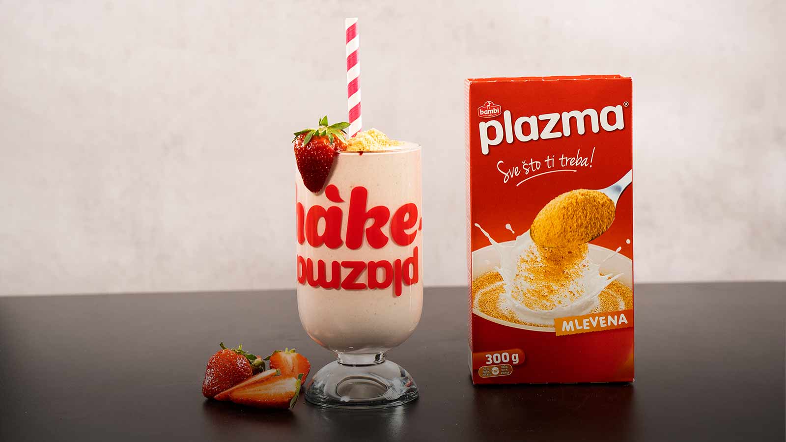 Plazma strawberry shake