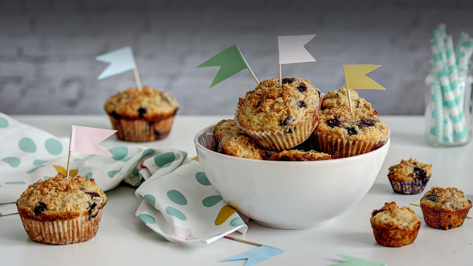 Blueberry muffins 